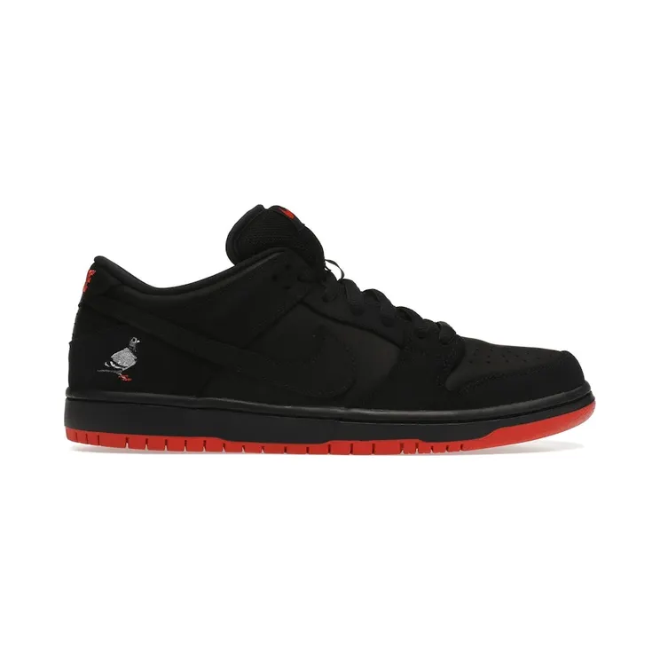 Nike SB Dunk Low Black Pigeon (Engraved) ((Engraved) 883232-008)