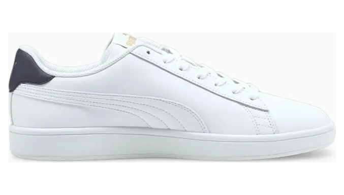 Puma Smash v2 leren Goud/Blauw/Wit (365215-35)