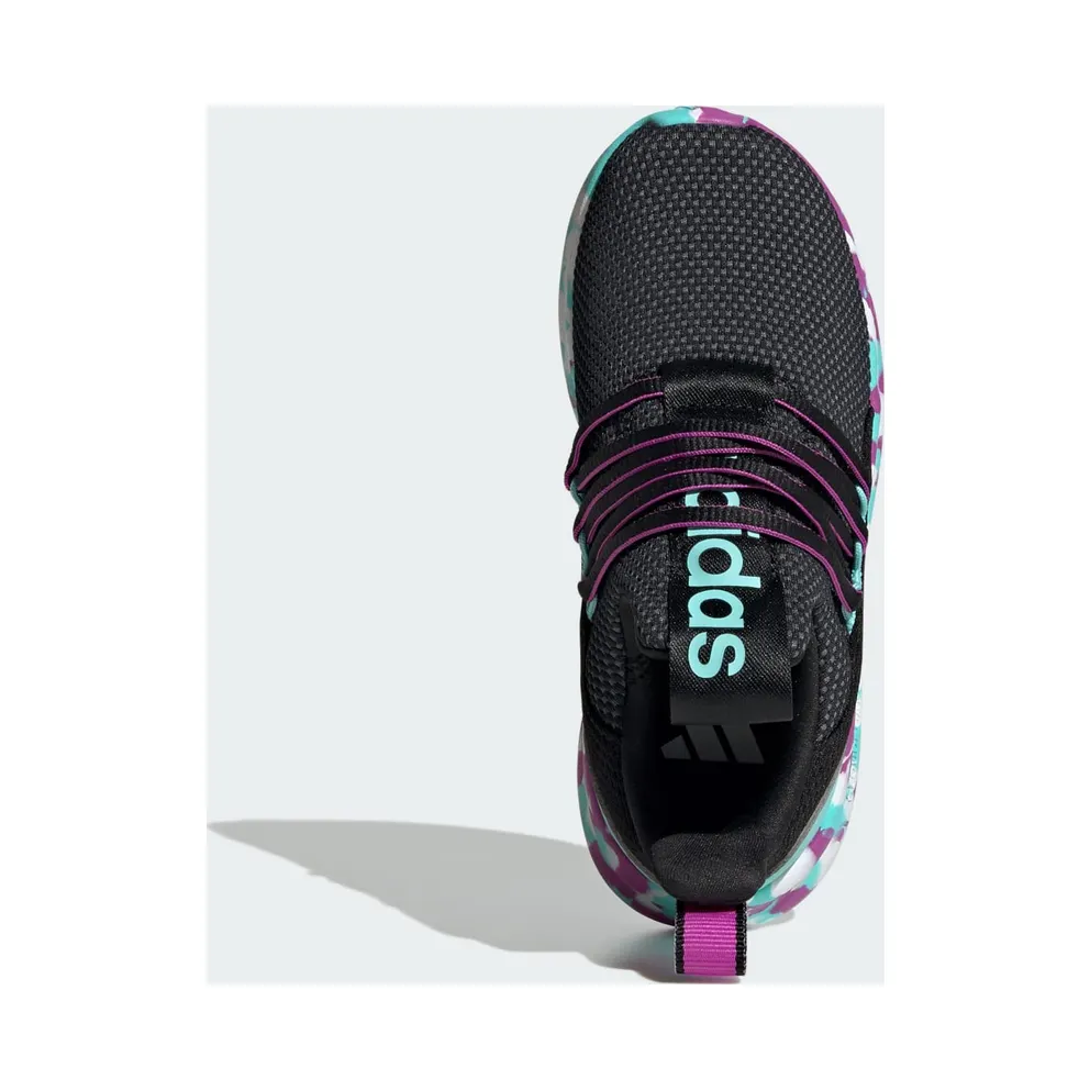 adidas Lite Racer Adapt 7.0 Black Purple Burst Aqua (JS2291)