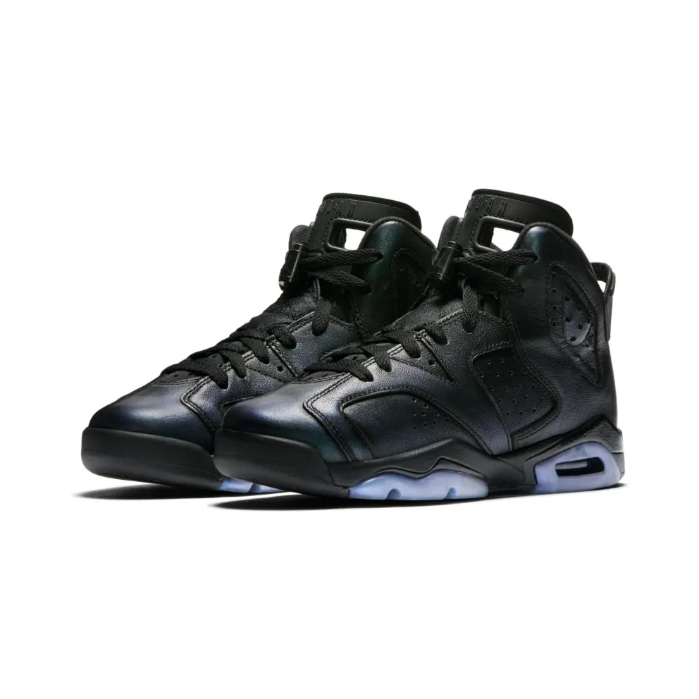 Jordan 6 Retro All Star 2017 “Chameleon” (GS) Black/Black-White (907960-015)