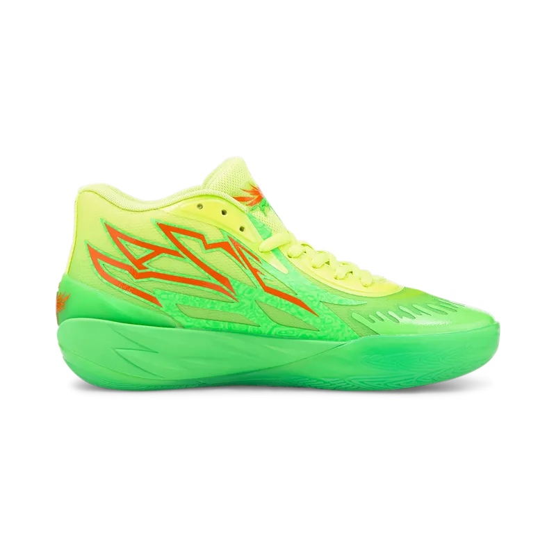 Puma x NICKELODEON SLIME™ MB.02 Basketball Shoes Green (377584-01)