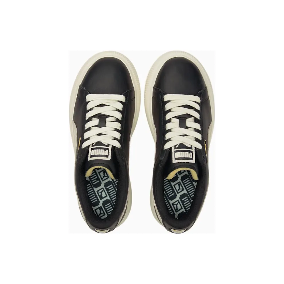 Puma Suede Mayu leren Women White/Black (381042-02)