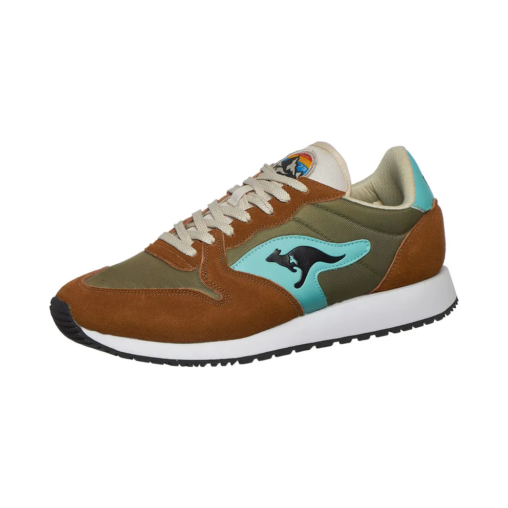 KangaROOS Rally Trail Saddle Brown / Green (47286-3078)