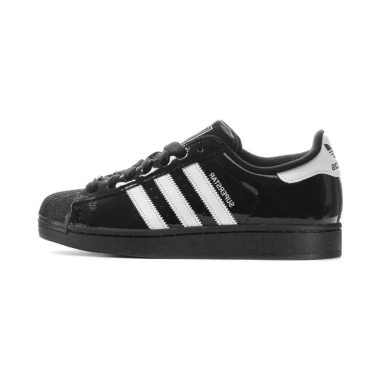 Adidas Superstar II GS “Black Patent” (JR9882)