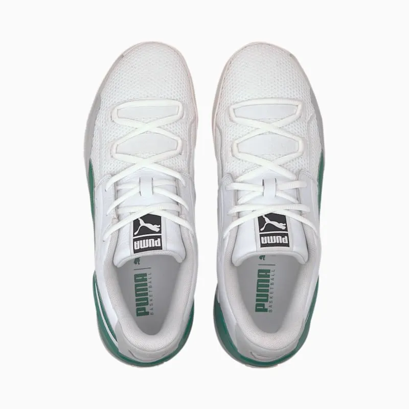 Puma Clyde Hardwood White Green Puma White/Power Green (193663-02)