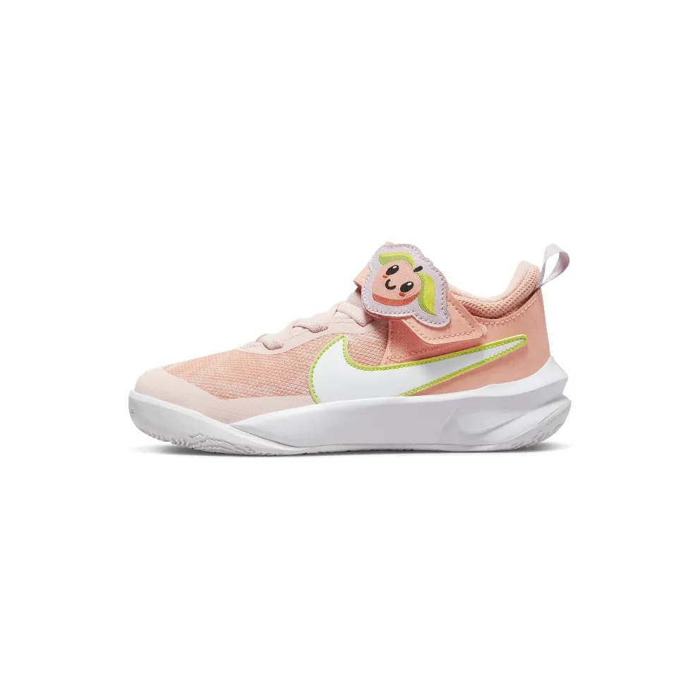 Nike Team Hustle D 10 Lil Fruitsen Pink “Atmosphere / Crimson Bliss / Atomic Green / White” (DM4324-600)