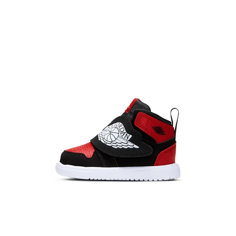 Jordan Sky 1 Bred (TD) Black/White-Gym Red (BQ7196-001)