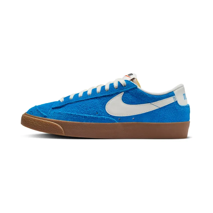 Nike Blazer Low 77 Vintage “Photo Blue / Gum Medium Brown / Black / Sail” (FQ8060-400)