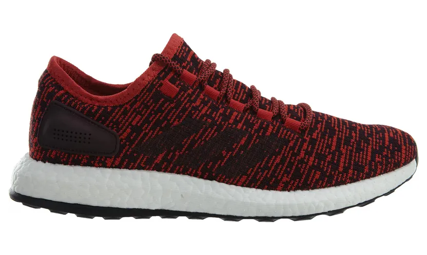 adidas Pure Boost Tactile Red Dark Burgundy-Black