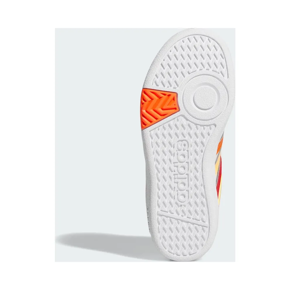 Adidas Hoops 4.0 Cloud White / Better Scarlet / Flash Orange (JQ7866)