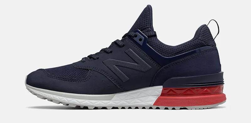 New Balance 574 Sport Navy Red White (MS574SCO)
