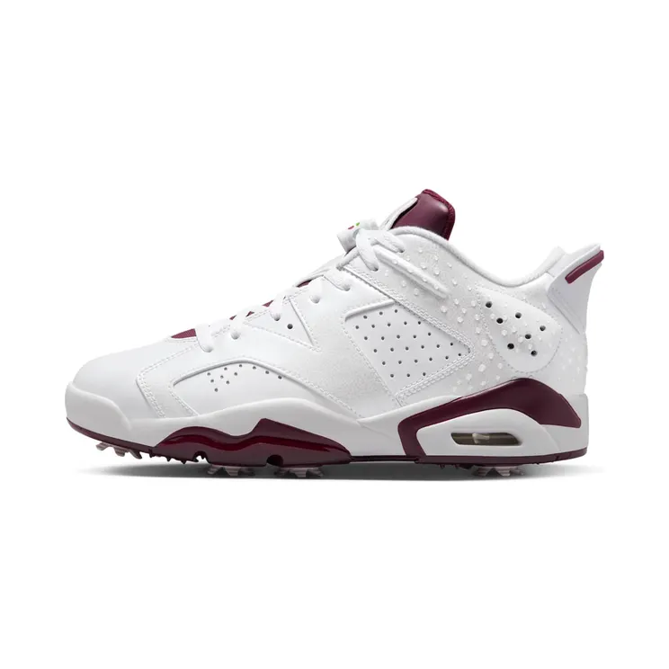 Air Jordan 6 Golf NRG “White / Bordeaux” (DV6796-116)