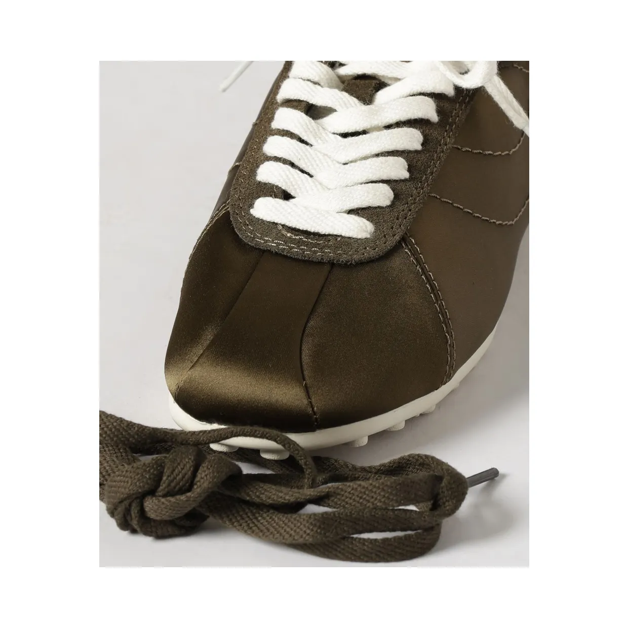 Paul Smith Satin and Suede Sneakers Military (W1SBIZ01UPLY63) (3)