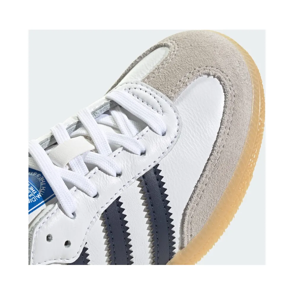 adidas Samba OG Cloud White Collegiate Navy Gum (JI4466)