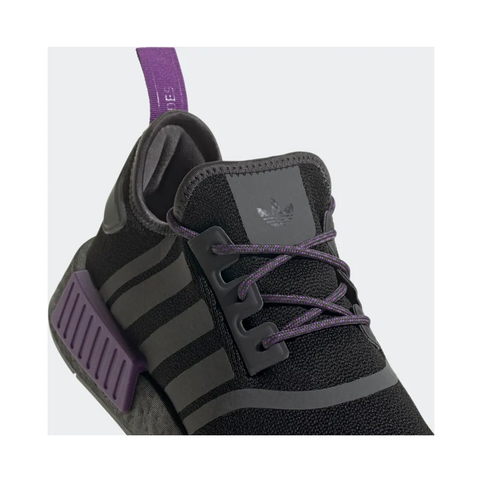 Adidas NMD_R1 Core Black / Grey Five / Active Purple (GW5664)