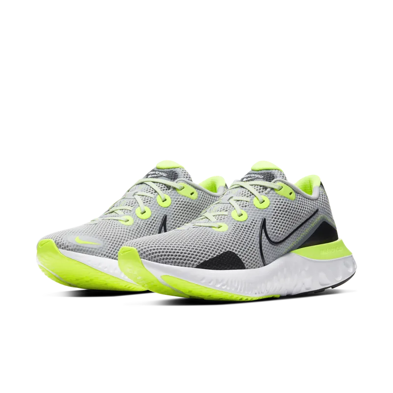 Nike Renew Run ‘Grey Fog Volt’ Grey Fog/White/Volt/Black (CK6357-006)
