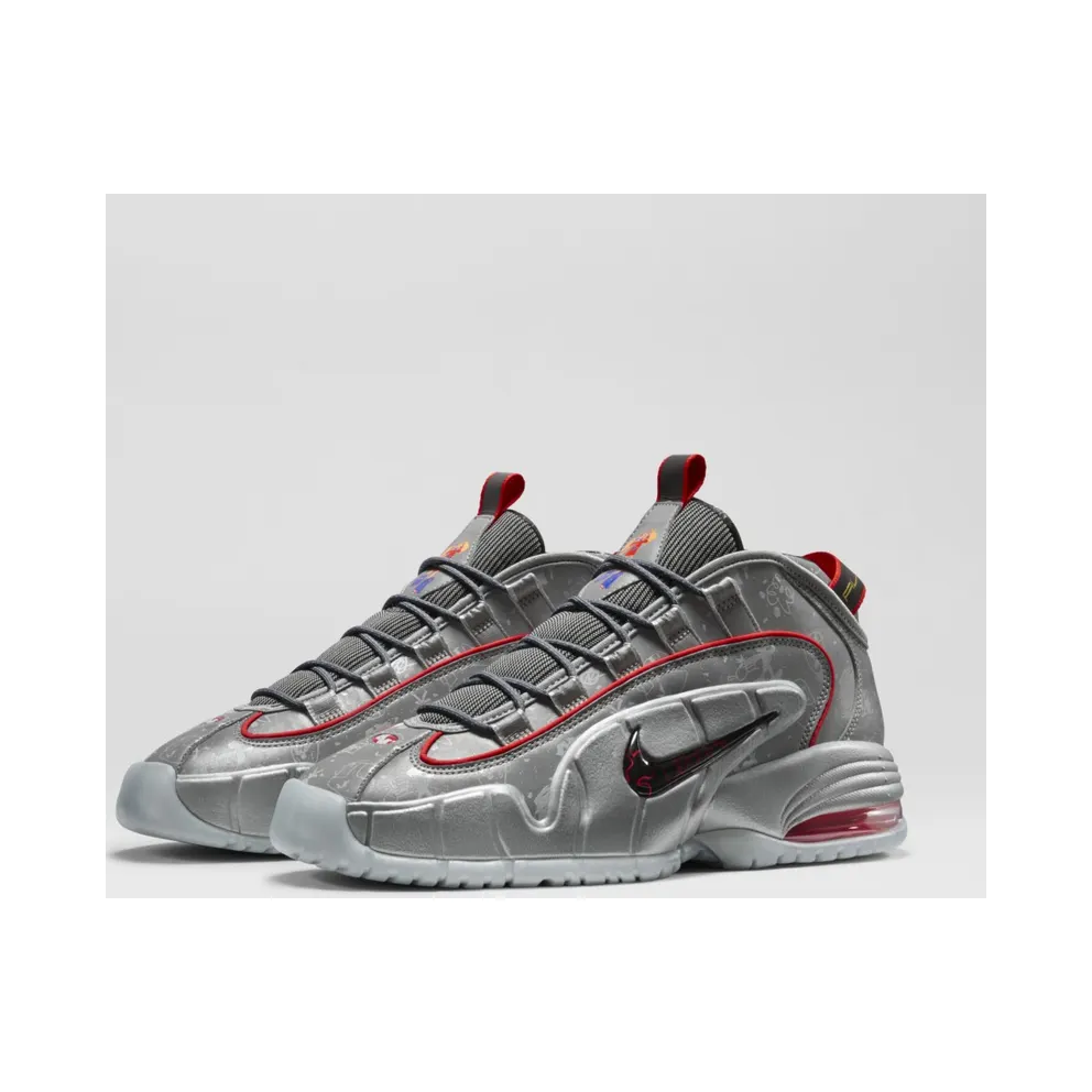 Nike Air Max Penny 1 Doernbecher Silver/Hyper Crimson (728590-001)