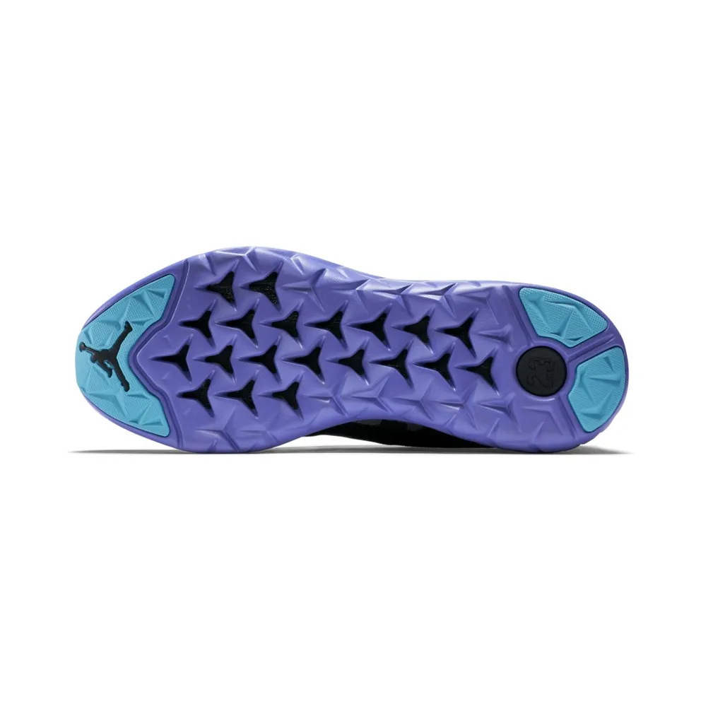 Jordan Air Flight Runner 2 Black/Blue Lagoon-Bright Concord Black/Blue Lagoon-Bright Concord (715572-007)