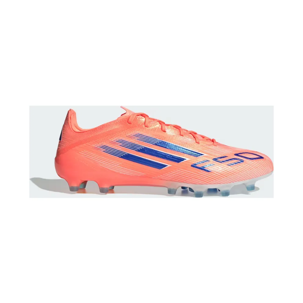 adidas F50 Elite Artificial Grass Boots “Beam Orange / Lucid Blue / Cloud White” (JH7637)