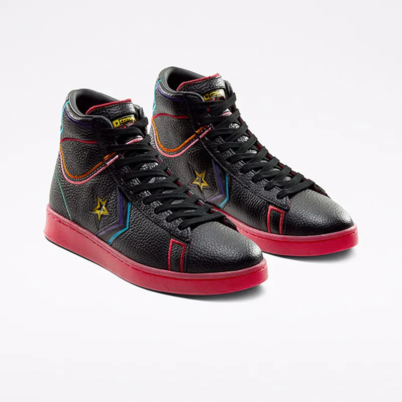 Converse Pro Leather Mid Chinese New Year (2020) Black/Multi-Red (167332C)