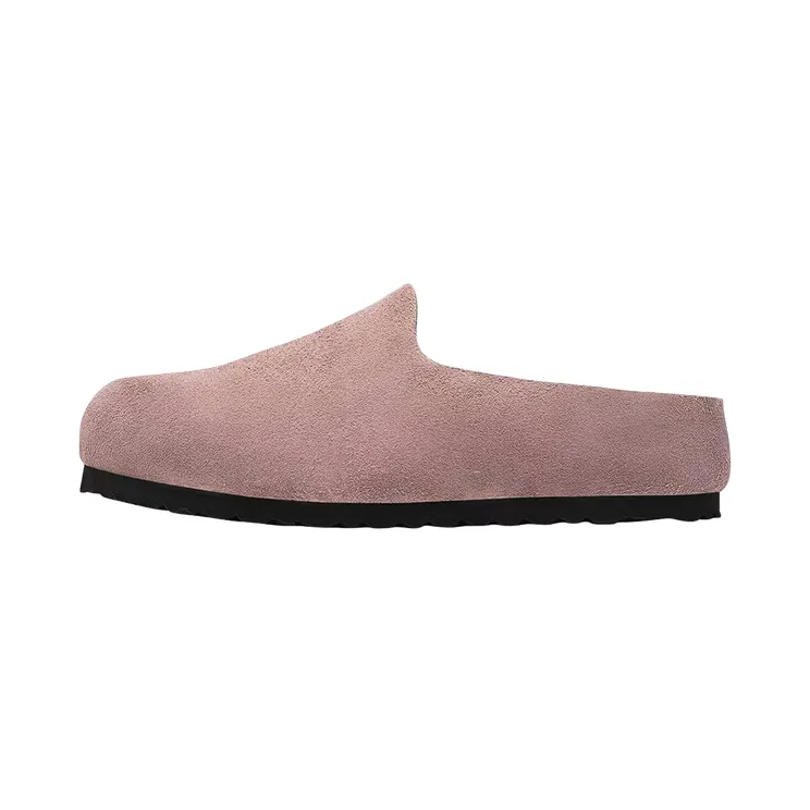 Birkenstock Amsterdam Wrapped Suede “Faded Purple – Narrow Fit” (1032560)