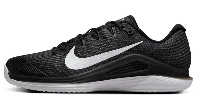 Nike Court Vapor 12 Clay Black Dark Smoke Grey White (HQ6026-001)