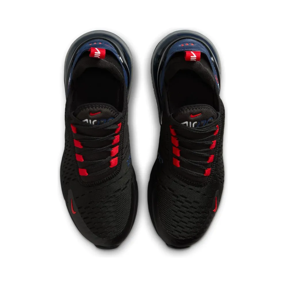 Nike Air Max 270 Black Midnight Navy Red (HJ9565-001)