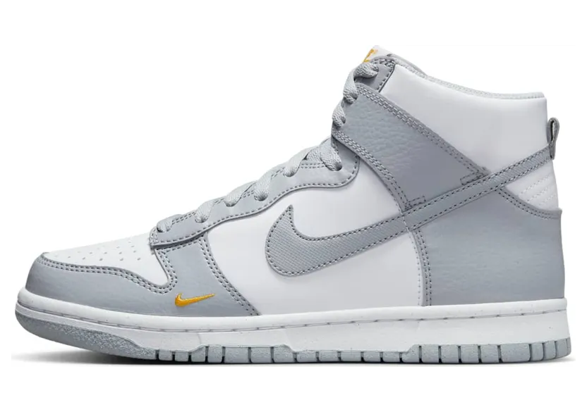 Nike Dunk High GS “Next Nature Wolf Grey Marigold” (FD9773-001)