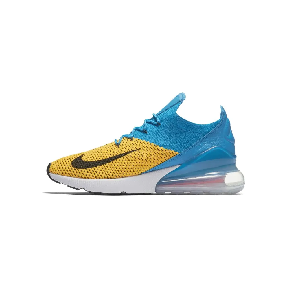 Nike Air Max 270 Flyknit Laser Orange Blue Orbit Laser Orange/Black-Blue Orbit (AO1023-800)