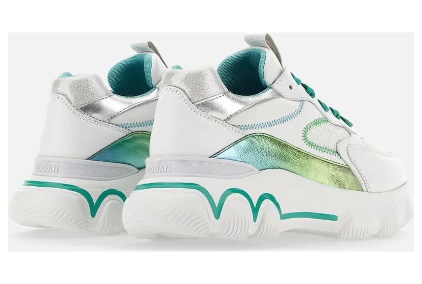 Hogan Hyperactive White Green Blue (HXW5490ET00O9L0VAT) (2)