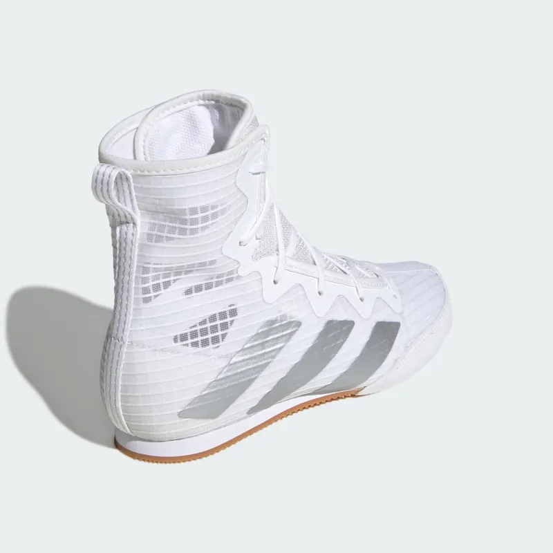 Adidas BOX HOG 4 Cloud White / Silver Metallic / Core Black (JR1728)