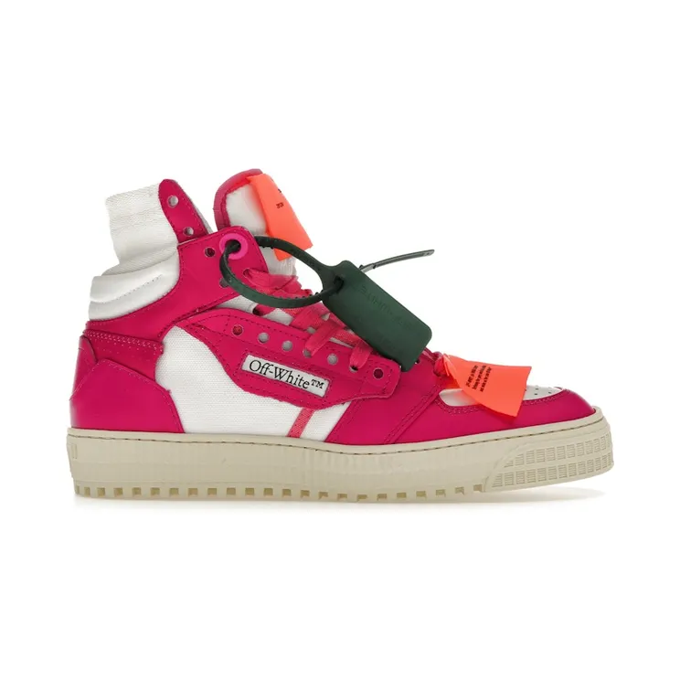 OFF-WHITE Off Court 3.0 Leather White Fuchsia (OWIA112S23LEA0010132)