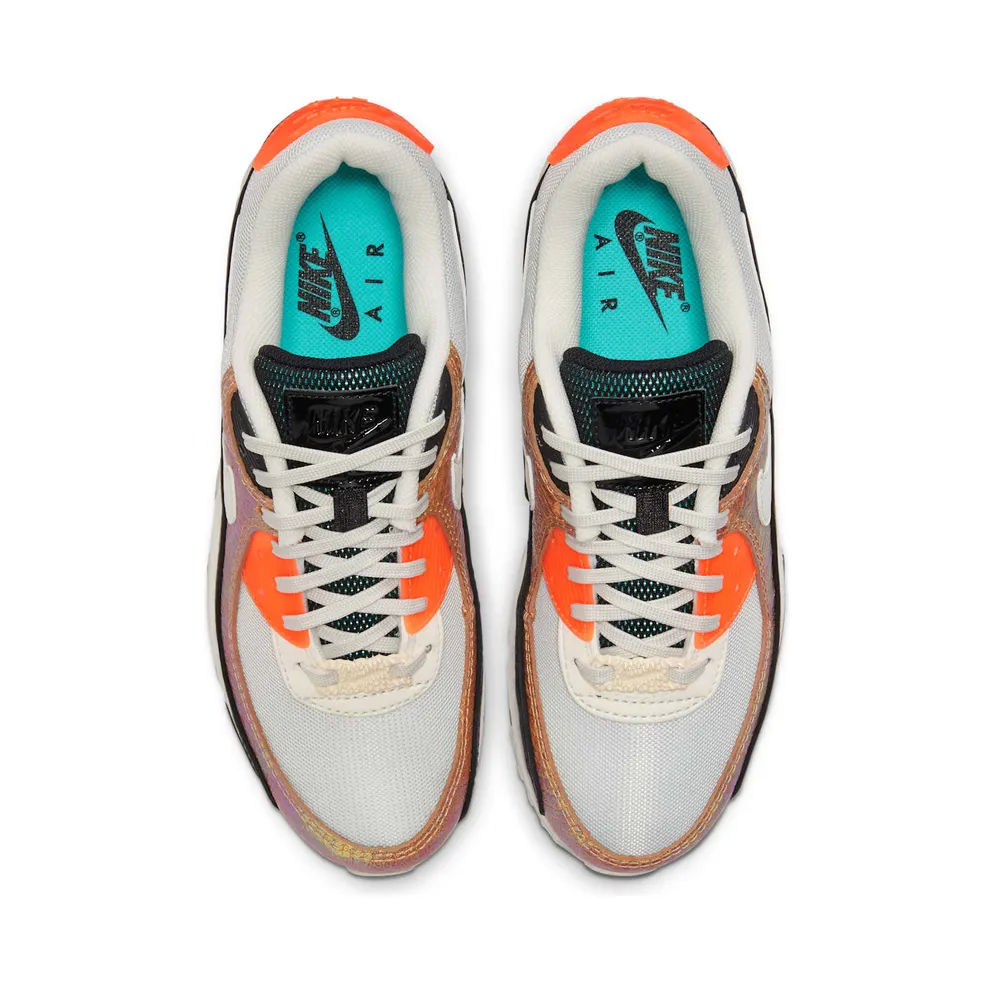 Nike Air Max 90 Gold Reptile (W) Black/White-Tawny (CW2656-001)