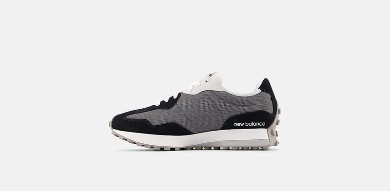 New Balance 327 Black Lights Out Grey (U327LNB)
