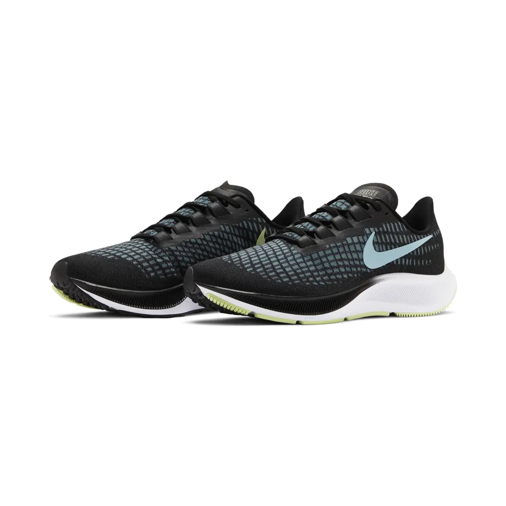 Nike Air Zoom Pegasus 37 Barely Volt (W) Black/Barely Volt/White (BQ9647-004)