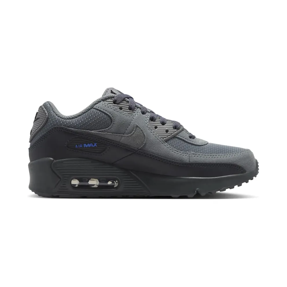 Nike Air Max 90 Smoke Grey/Dark Smoke Grey/Blue Crystal/Iron Grey (IR5583-001)