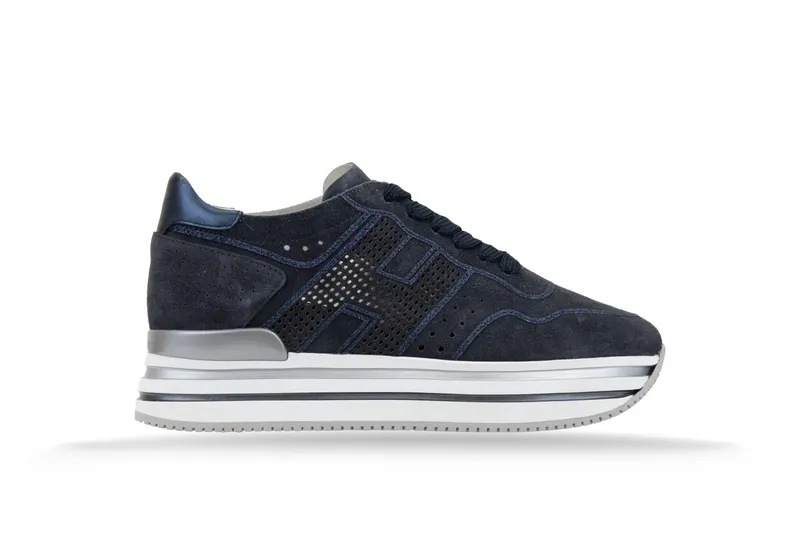 Hogan Midi Platform “Blue Dark” (HXW4830CQ10 IDZ)