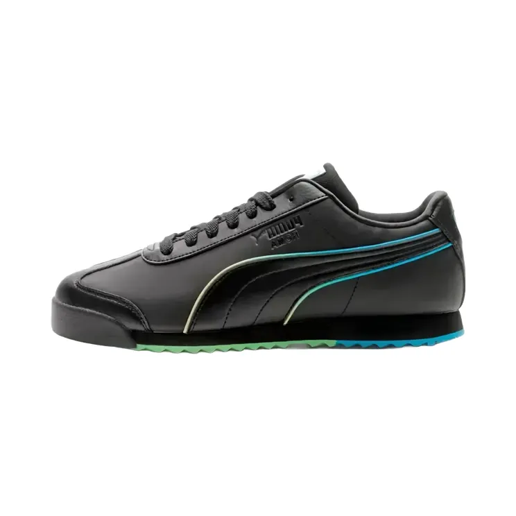 Puma Roma LS “Black Blue Green” (385666-01)