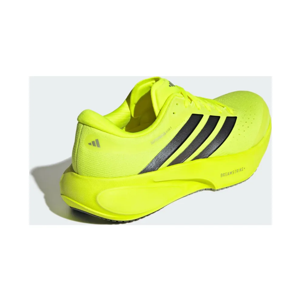 Adidas SUPERNOVA RISE 3 Running Shoes Solar Yellow / Core Black / Silver Metallic (JP8686)
