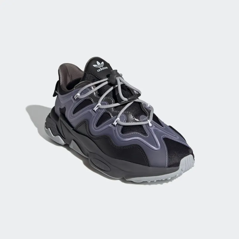 Adidas Ozweego Plus ‘Black Dust Purple’ Core Black/Grey/Dust Purple (G55588)