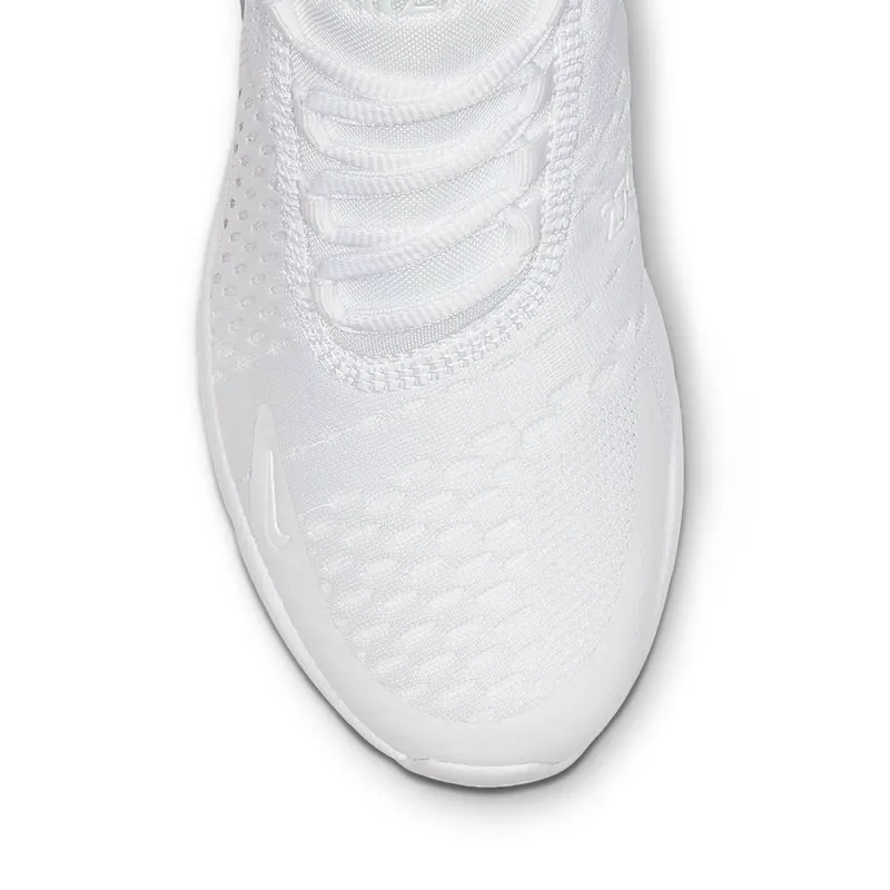 Nike Air Max 270 White Metallic Silver (GS) White/Metallic Silver/White (943345-103)