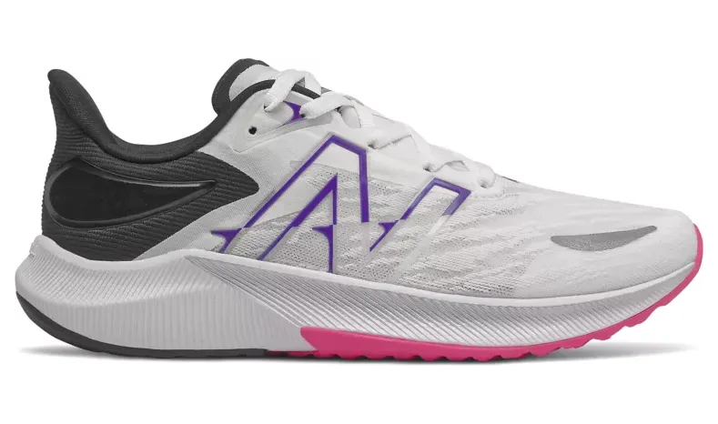 New Balance FuelCell Propel v3 White Pink Glow (W) (WFCPRLM3)