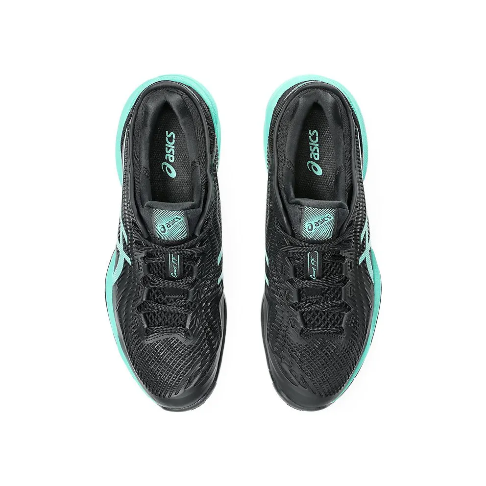 ASICS COURT FF 3 “Black / Aurora Green” (1041A370-002)