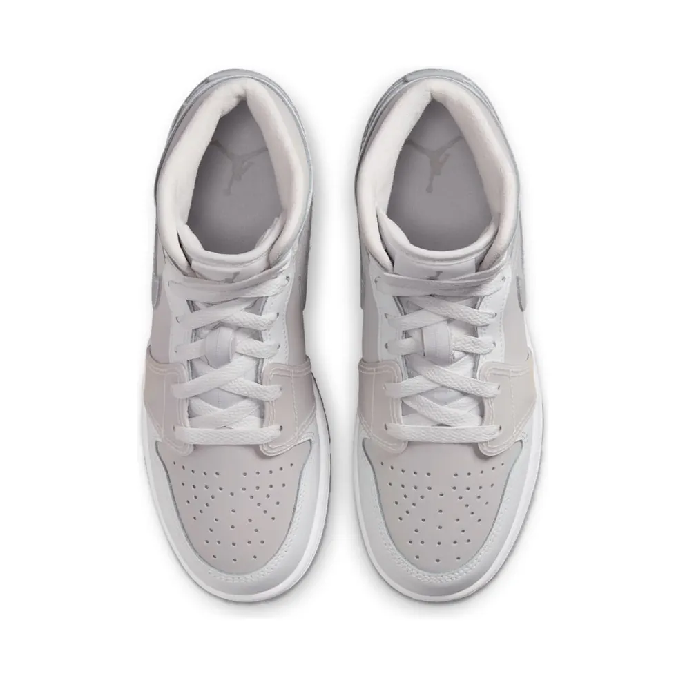Jordan 1 Mid SE Summit White Metallic Silver (HQ3600-121)