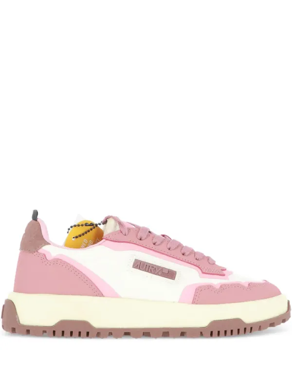 Autry Wildpace low-top with plateauzool – Pink (LDLWRU06)