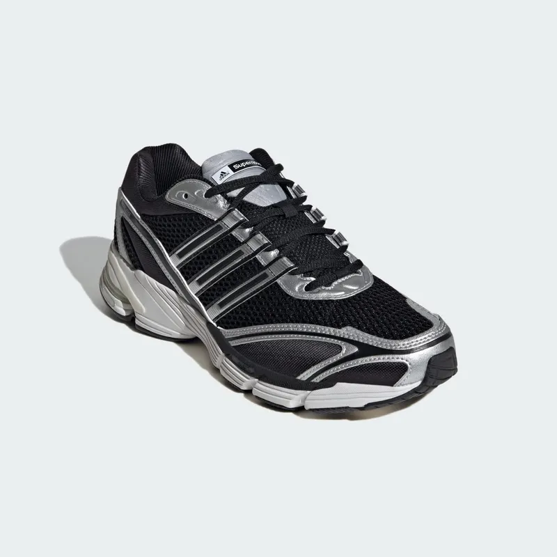 adidas Supernova Cushion 7 Core Black Silver Metallic Crystal White (IG1747)