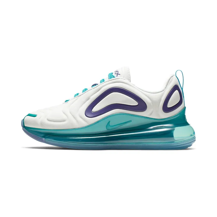 Nike Air Max 720 White Spirit Teal Court Purple (W) “White / Spirit Teal / Light Blue Fury / Court Purple” (AR9293-100)