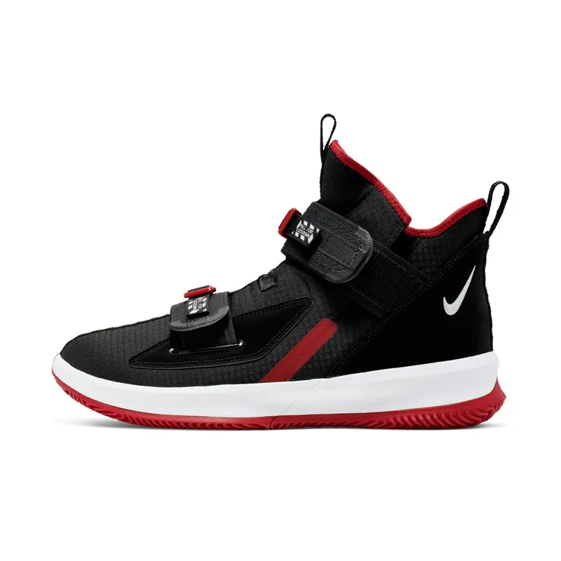 Nike LeBron Soldier 13 Bred Black/University Red-White (AR4225-003)