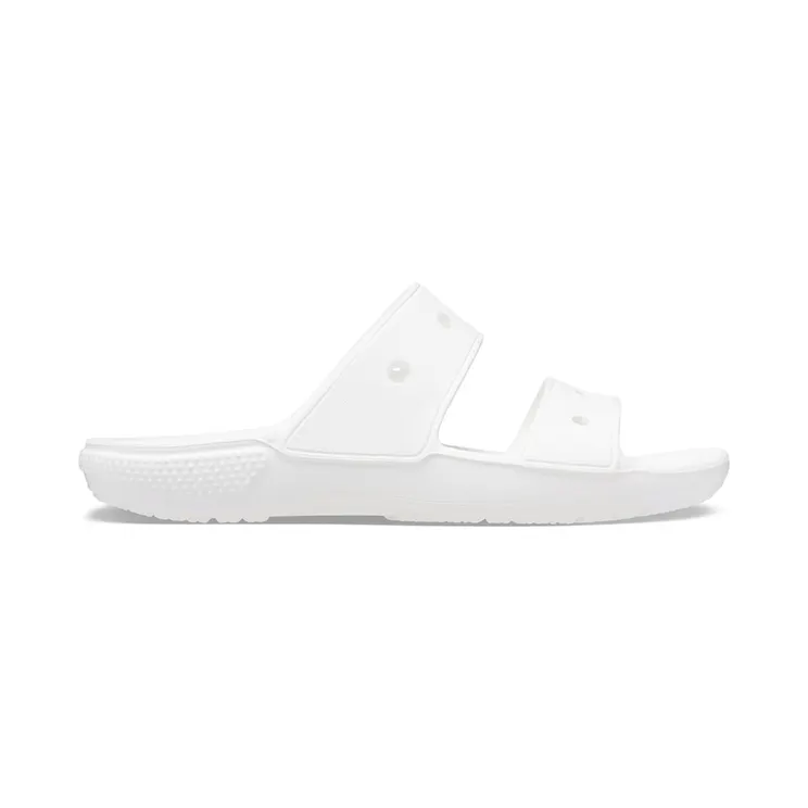 Crocs Classic Double Band Slide Sandals White (206761-100)