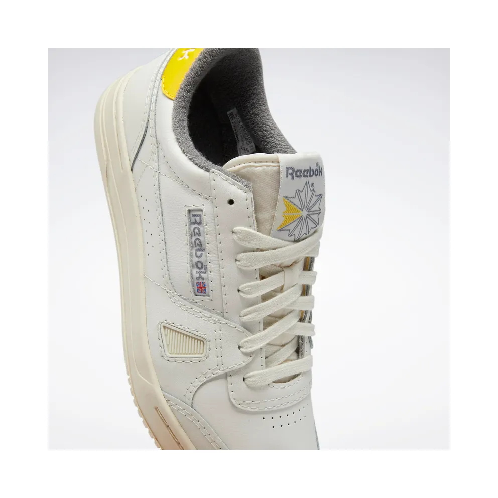 Reebok LT Court Shoes Chalk / Pure Grey 6 / Always Yellow (GW5120)